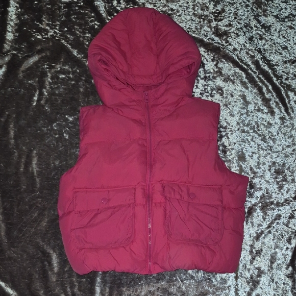 LOVETREE Hot Pink Lightweight Vest Jacket - Picture 1 of 5